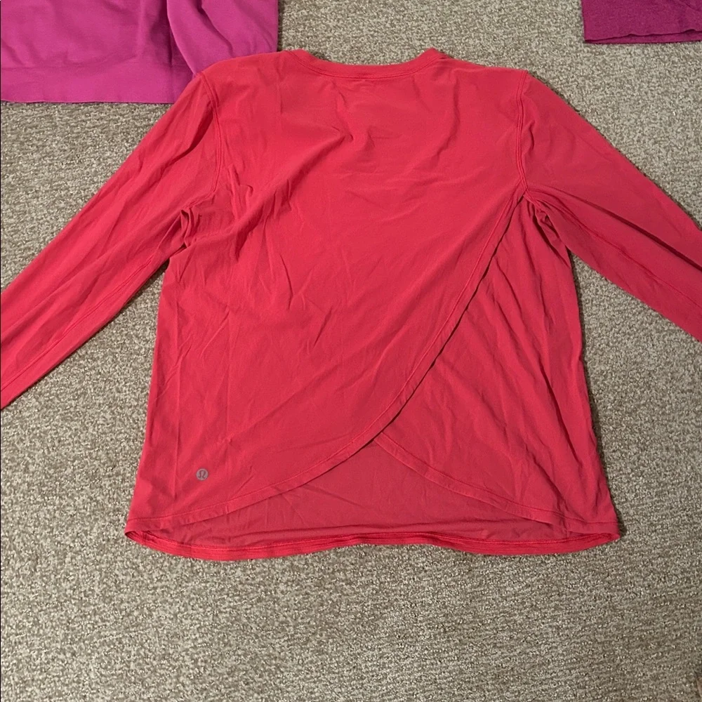 Lululemon Women's Bundle of Tank and Long Sleeve Tops - Picture 3 of 12